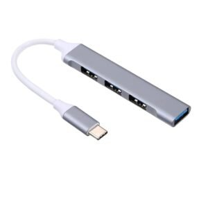 ADAPTADOR HUB TIPO C A USB 4 EN 1