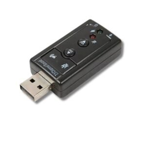 ADAPTADOR USB A AUDIO -VOLUMEN 7.1
