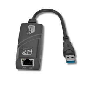 ADAPTADOR USB A RJ45 LAN -INTERNET 3.0  REAL BLISTER AZUL