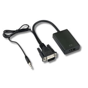 ADAPTADOR VGA A HDMI CAJA VERDE