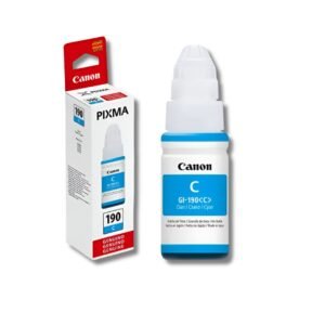 TINTA IMPRESORA ORIGINAL CANON GI-190 CIAN